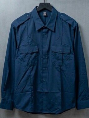Navy Blue Tactical Uniform Work Shirt